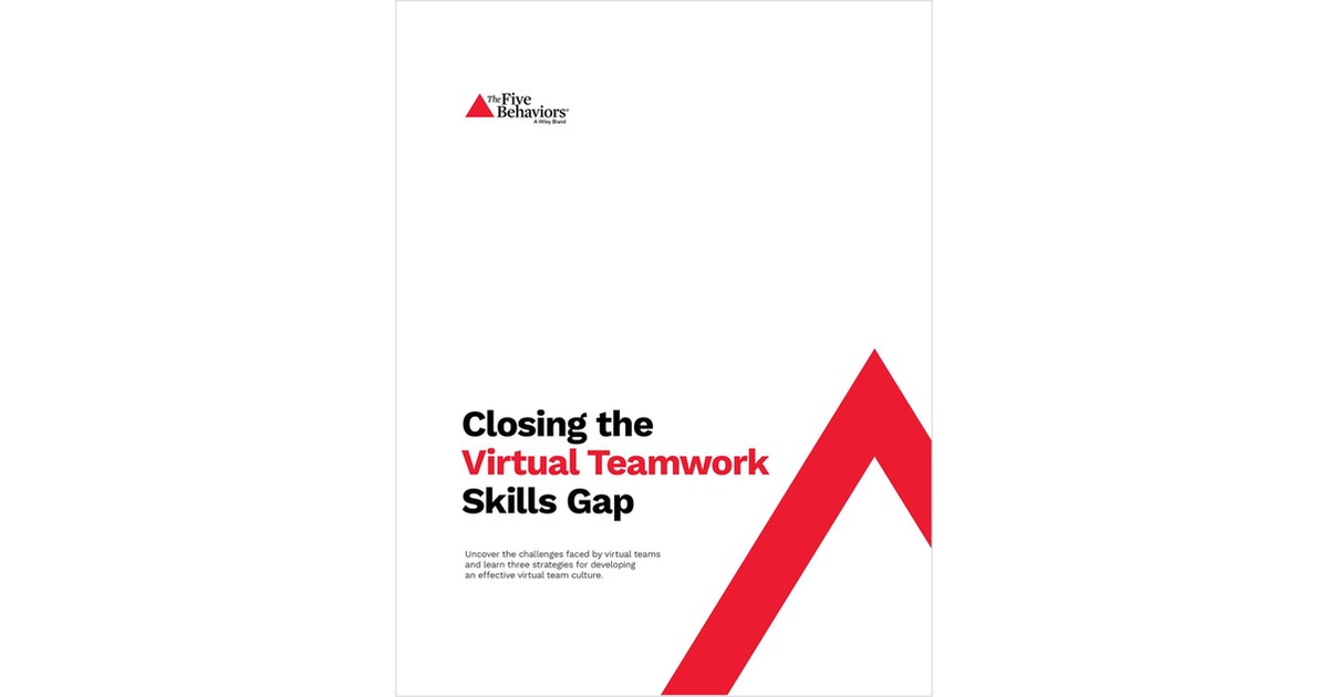 Closing the Virtual Teamwork Skills Gap