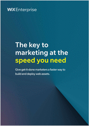 The key to marketing at the speed you need