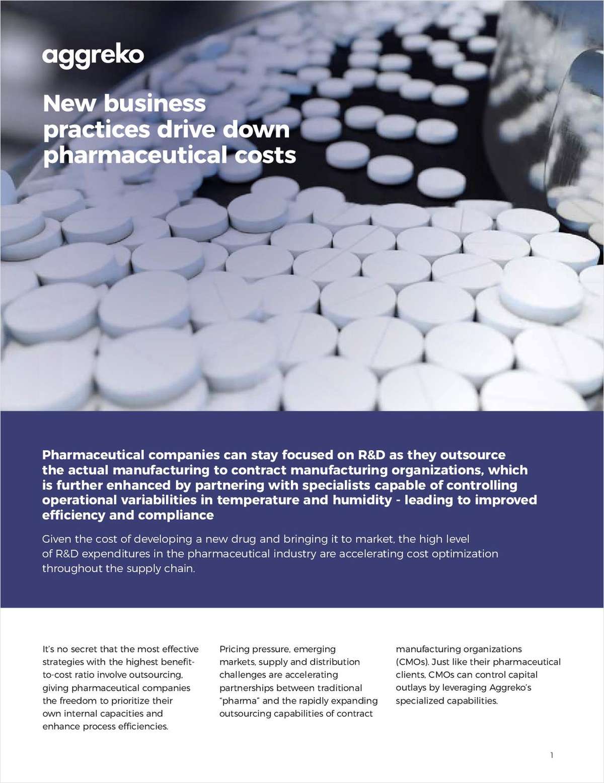 New business practices drive down pharmaceutical costs