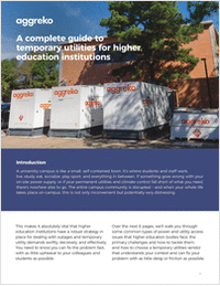 A Complete Guide to Temporary Utilities for Higher Education Institutions