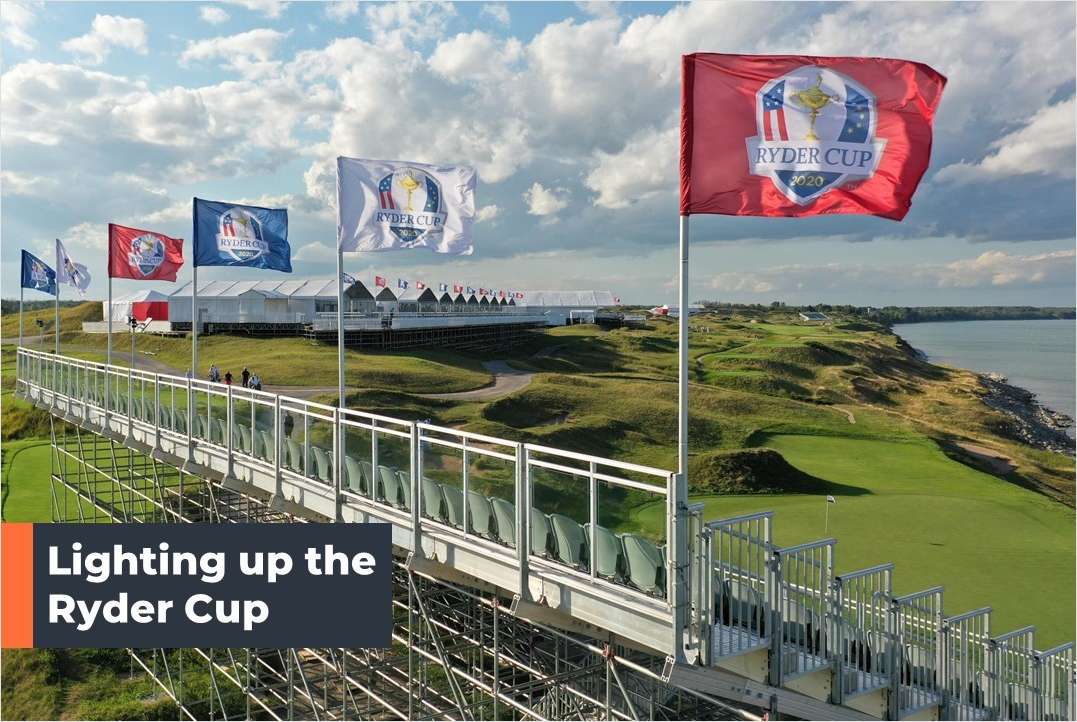 Lighting up the Ryder Cup