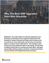 Why The Best ERP Upgrades Start with BlackLine
