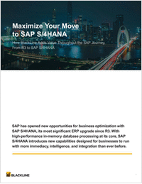 Maximize your Move to SAP S/4HANA