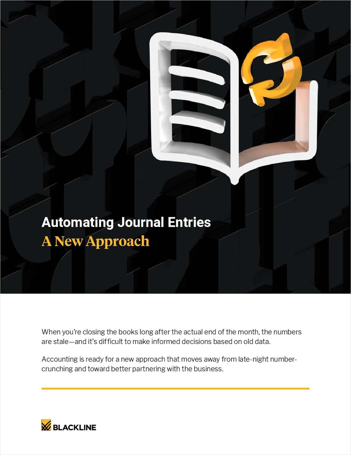 Automating Journal Entries A New Approach