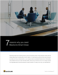 7 Reasons Why You Need BlackLine Smart Close for SAP