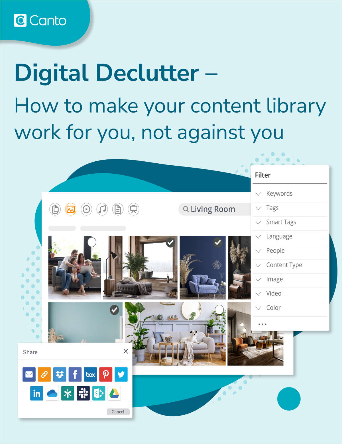Digital Declutter -- How To Set Up A Content Library That Helps You Succeed