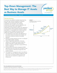 Top-Down Management: The Best Way to Manage IT Assets and Business Assets