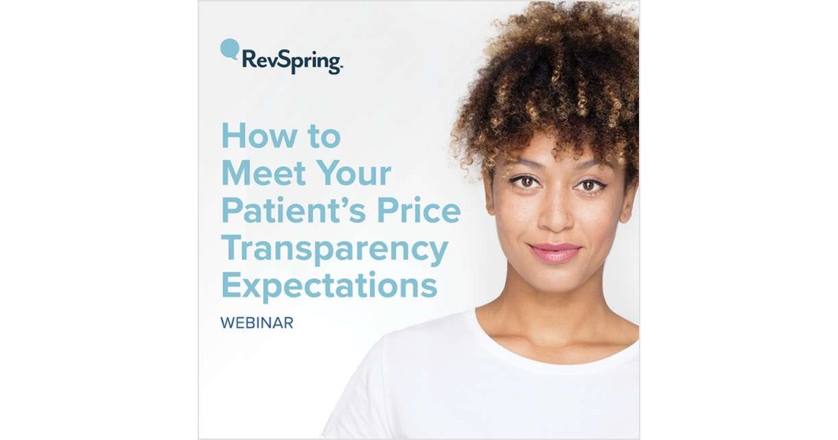 Meet Price Transparency Expectations