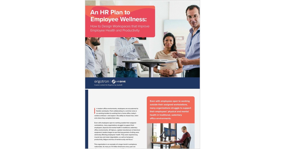 An HR Plan to Employee Wellness