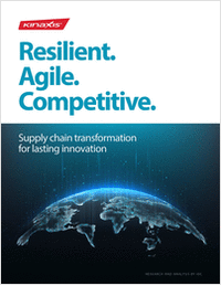 Resilient, Agile, Competitive: Supply Chain Transformation for Lasting Innovation