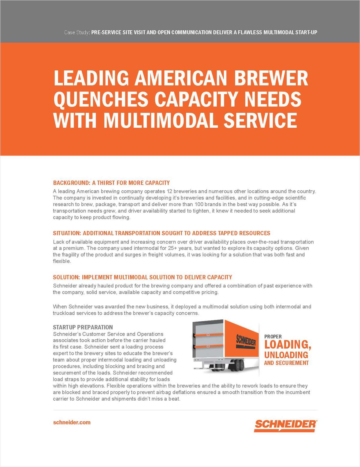 Leading American Brewer Quenches Increased Capacity