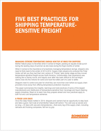 Five Best Practices the Polar Vortex Taught Shippers About Temperature Protection