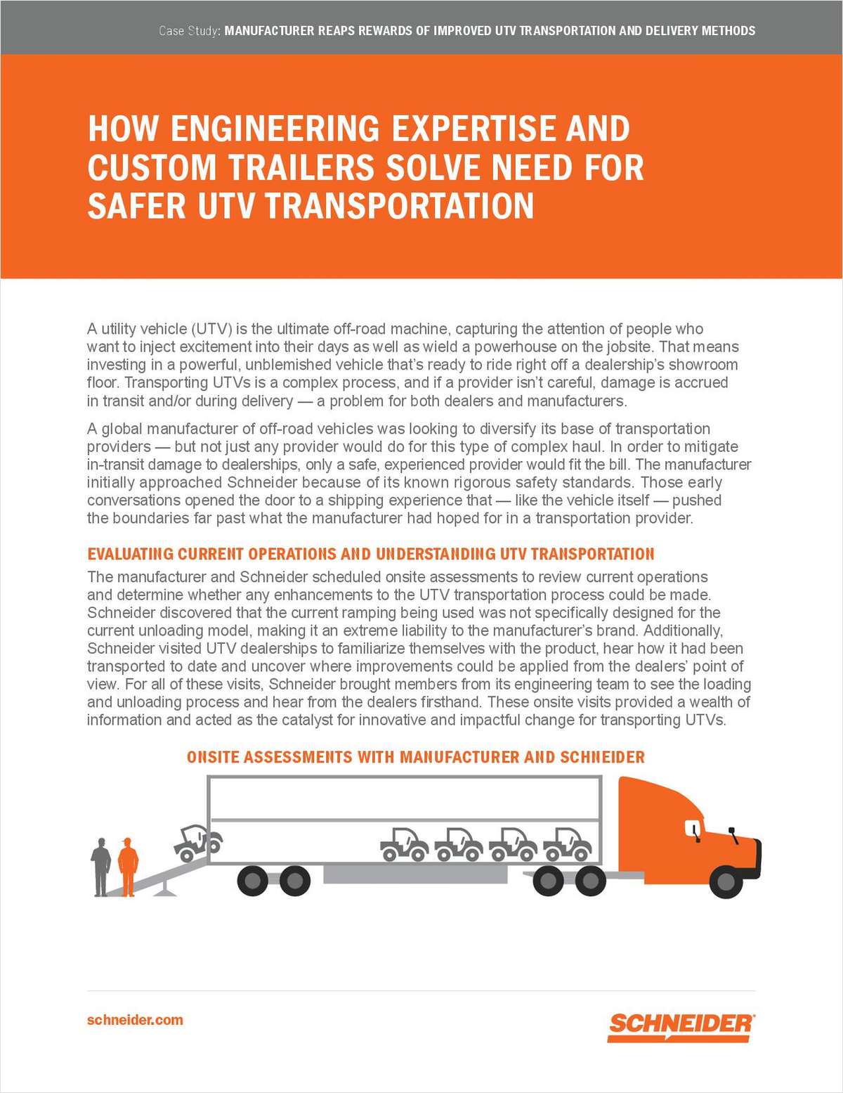 How One UTV Manufacturer Reduced Damages and Optimized their Supply Chain with Innovative, Custom Transportation