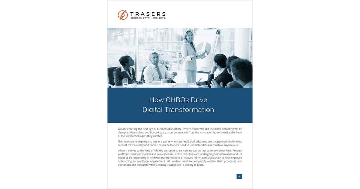 How CHROs Drive Digital Transformation