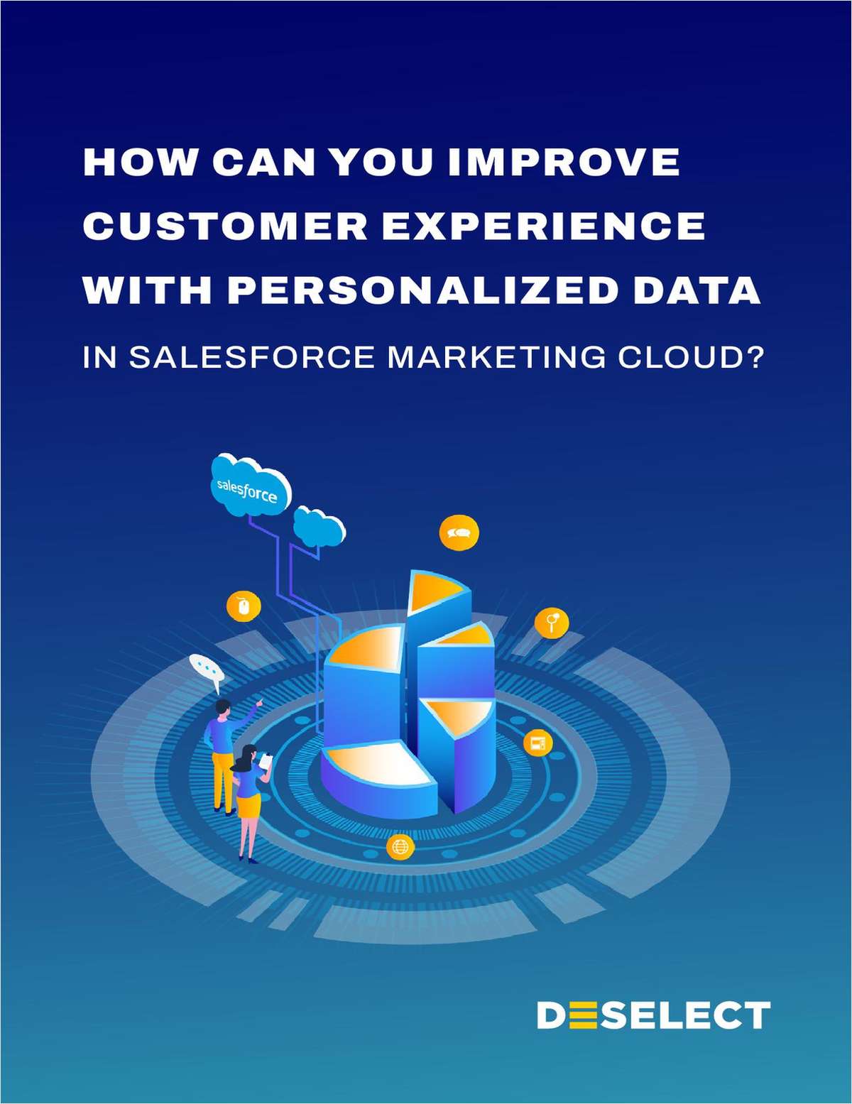 How can you improve customer experience with personalized data in Salesforce Marketing Cloud?