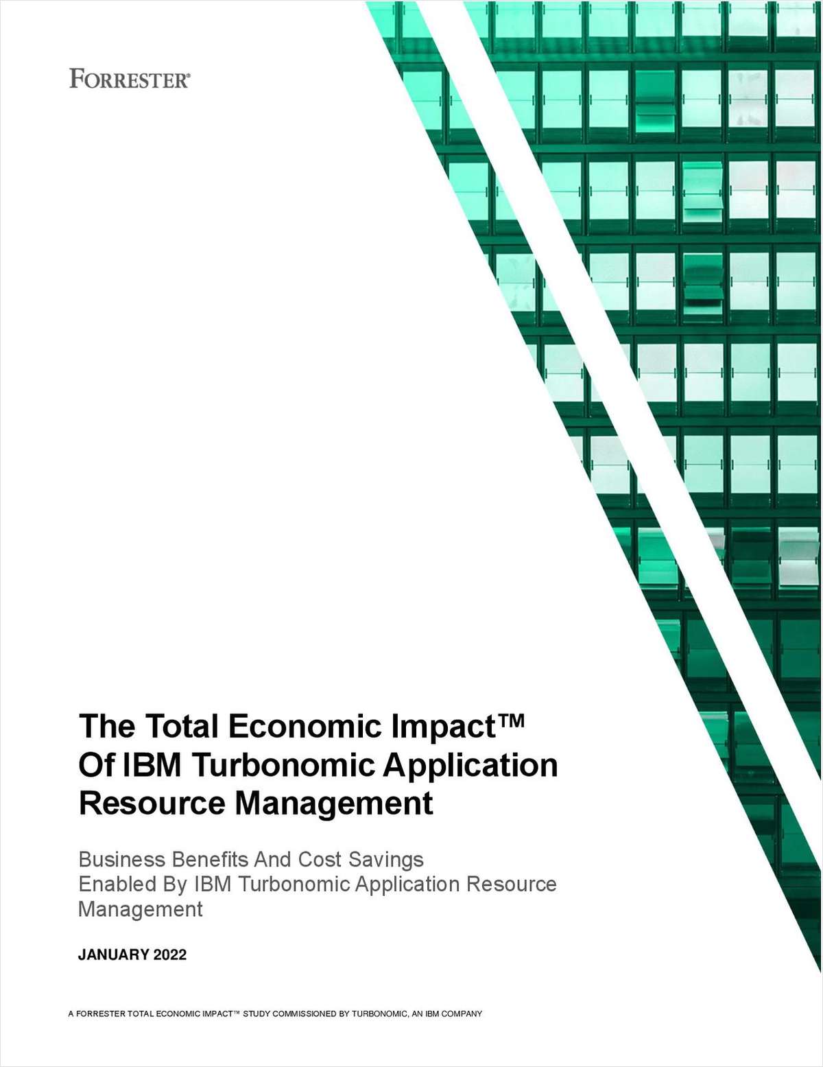 The Total Economic Impact™ of IBM Turbonomic Application Resource Management