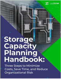 Storage Capacity Planning Handbook: Three Steps to Minimize Costs, Save Time, and Reduce Organizational Risk