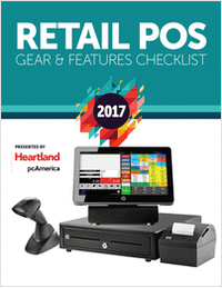 Retail Point of Sale Gear & Features Checklist