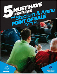 5 Must Have Features for Stadium & Arena Point of Sale Systems