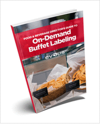 Food & Beverage Director's Guide to On-Demand Buffet Labeling
