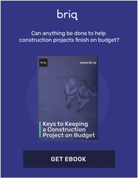 [eBook] - Keys to Keeping a Construction Project on Budget