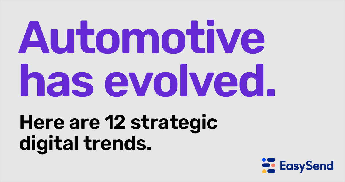 OEMs leaders - here are 12 digital trends you should know to step into the future.