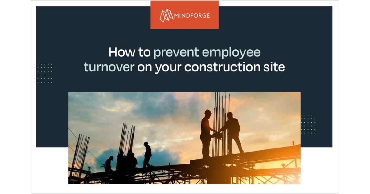 How to Prevent Employee Turnover on your Construction Site