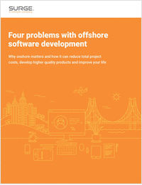 Four problems with offshore software development