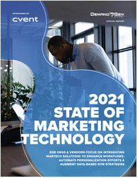 2021 State of Marketing Technology