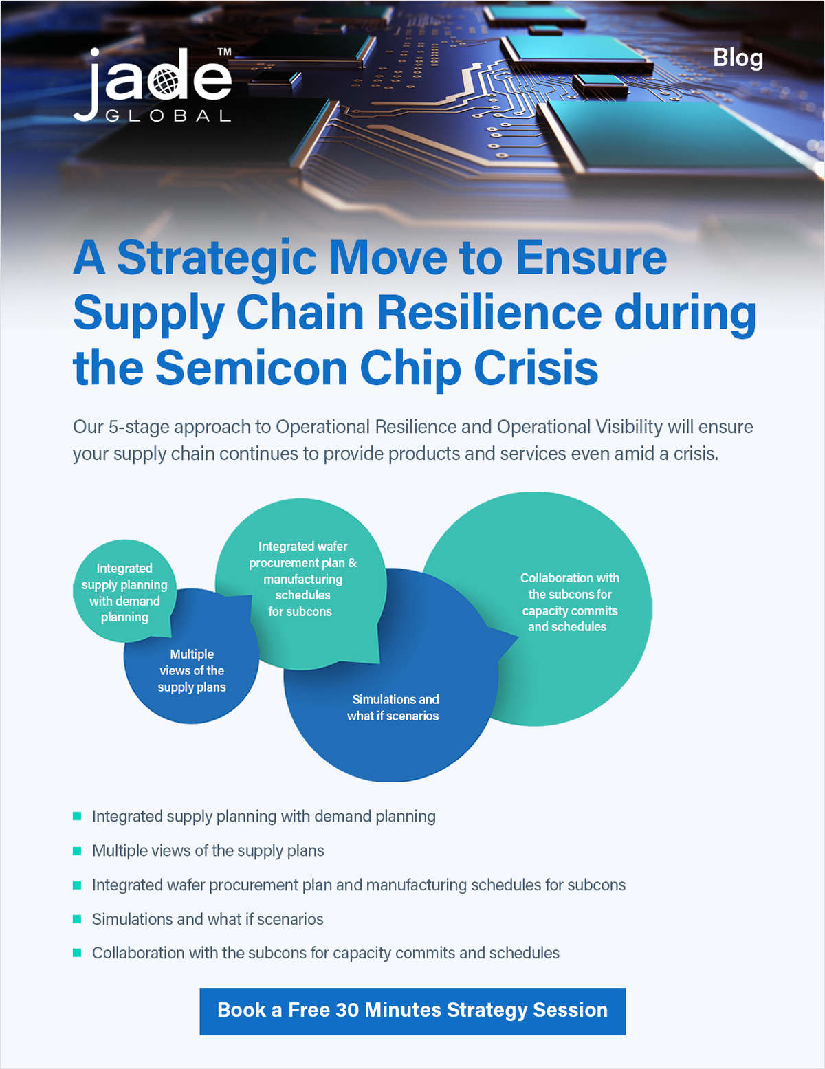 [Blog] - A Strategic Move to Ensure Supply Chain Resilience during the Semicon Chip Crisis