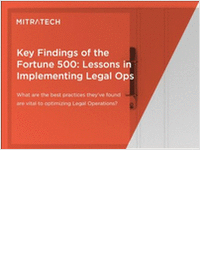 eBook: Legal Ops Lessons From The Fortune 500