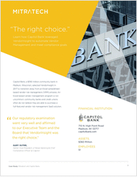 Third Party Risk Management Case Study: Capitol Bank