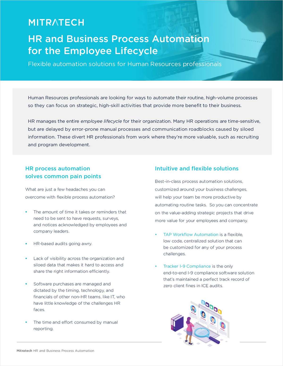 Brochure: HR and Business Process Automation for the Employee Lifecycle