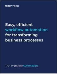 Brochure: TAP Workflow Automation