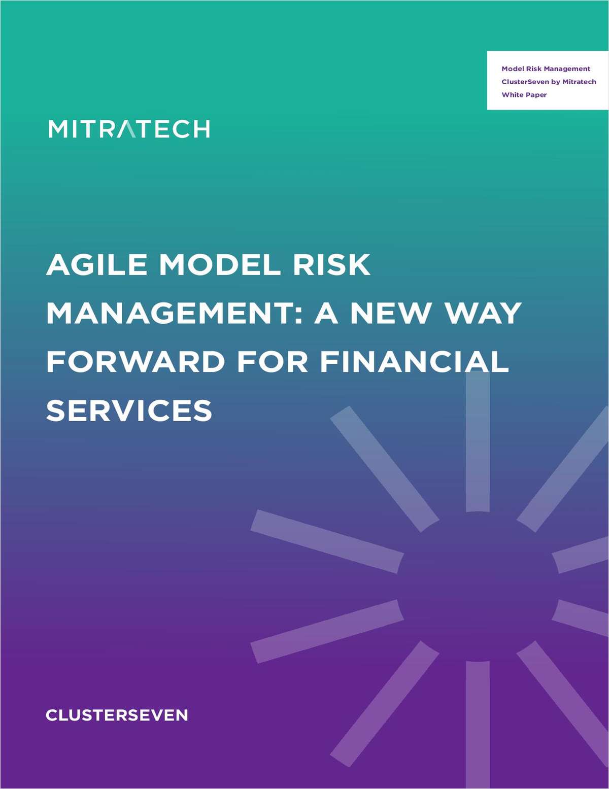 Agile Model Risk Management: A New Way Forward for Financial Services