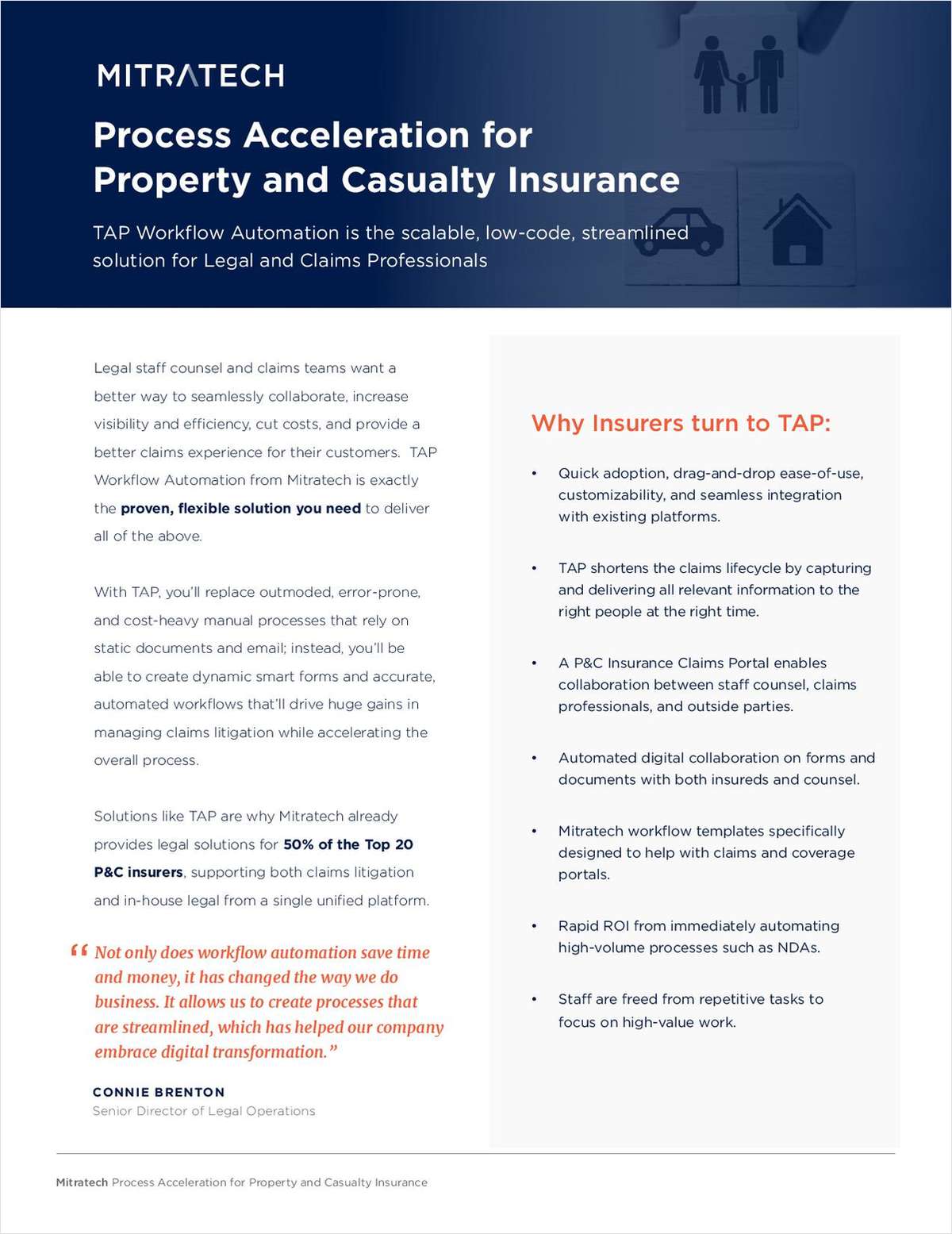 Process Acceleration for Property and Casualty Insurance