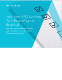 Your Next GRC Solution: Why Ease-of-Use is Essential