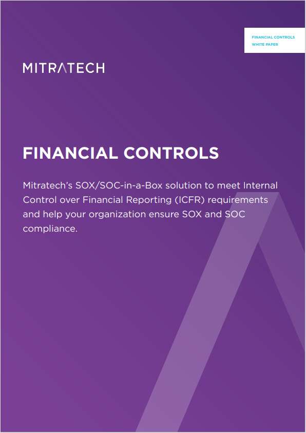 Mitratech's Financial Controls