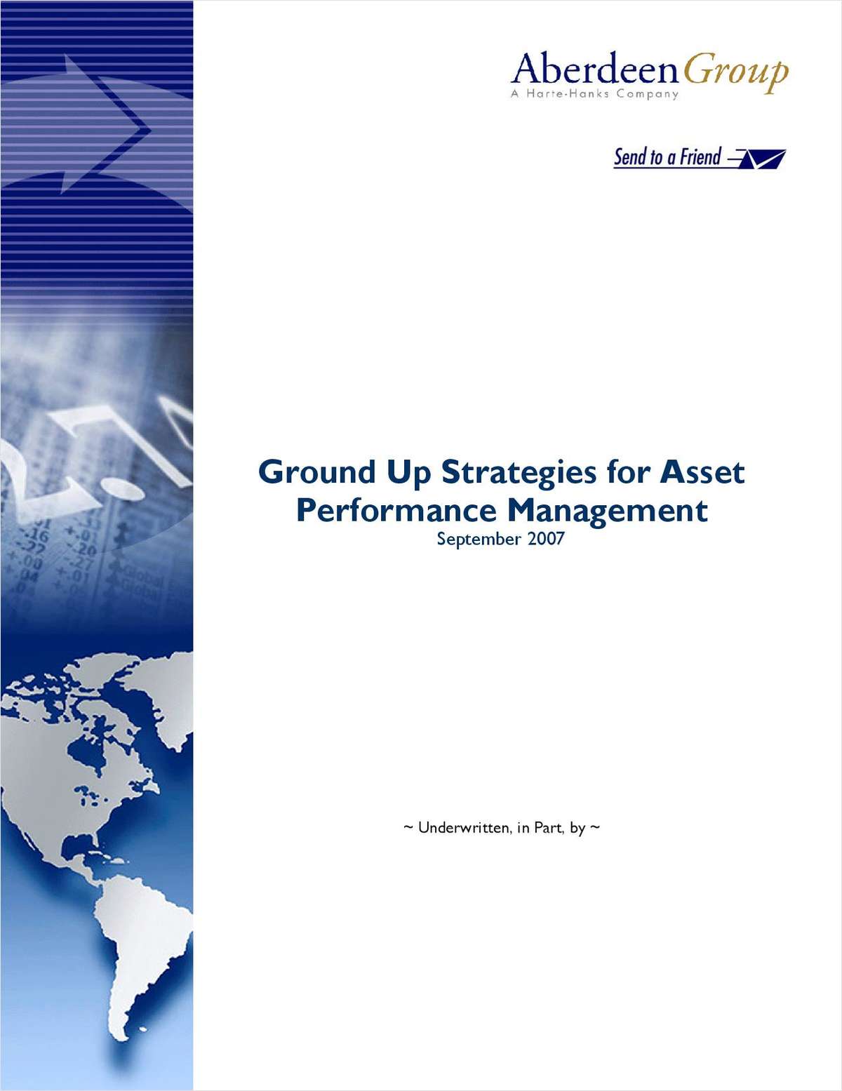 Ground Up Strategies for Asset Performance Management
