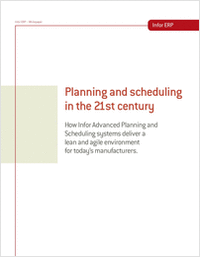 Top 7 New Planning & Scheduling Approaches to Support Modern Manufacturing