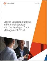 Driving Business Success in Financial Services with the Intelligent Data Management Cloud
