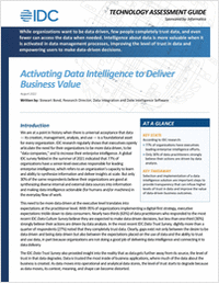 IDC Predictive Data Intelligence RFP Checklist