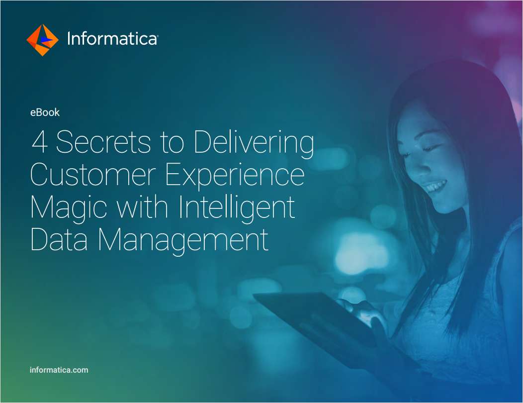 Improve Your Customer Experiences (CX) With Intelligent Data Management