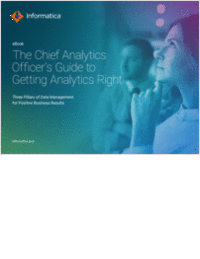 The Guide to Getting Data Analytics Right