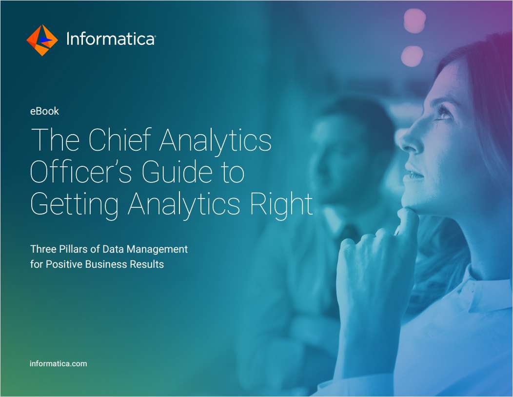 The Guide to Getting Data Analytics Right