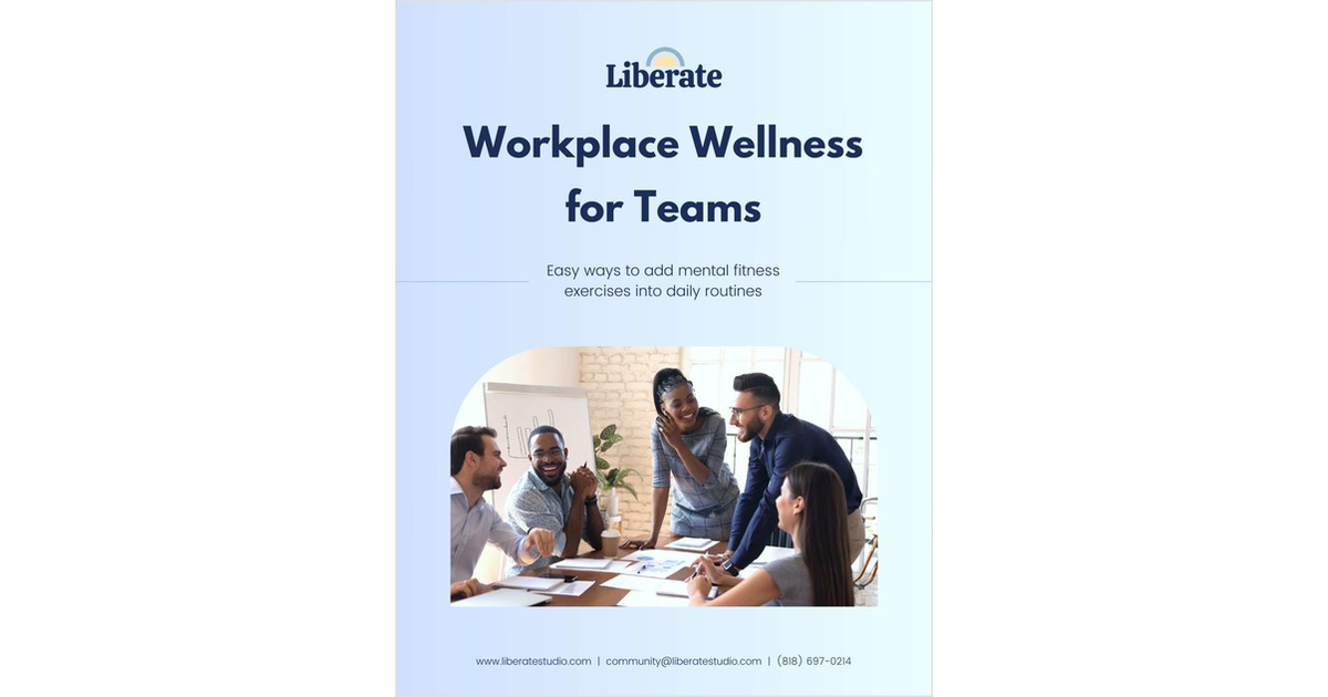 Liberate Workplace Wellbeing eBook