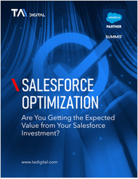 Are You Getting the Expected Value from Your Salesforce Investment?