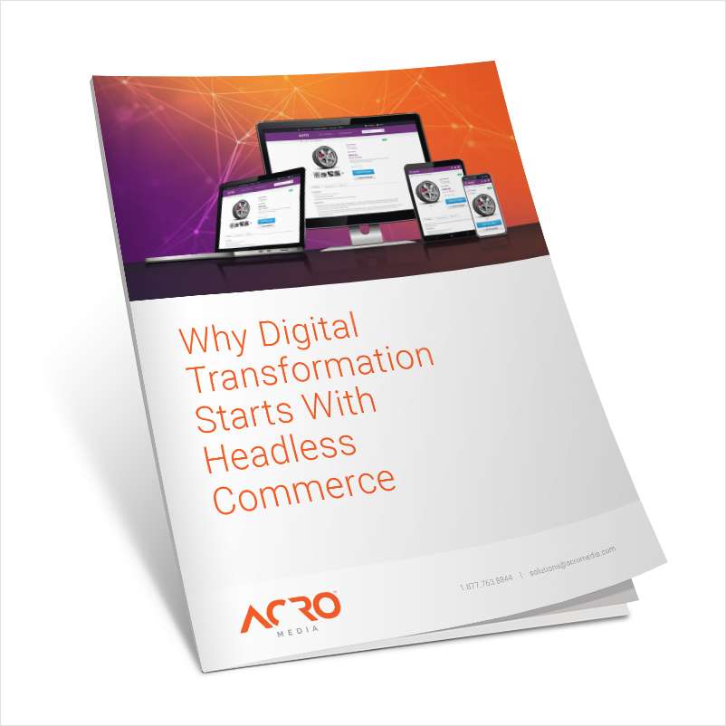 Why Digital Transformation Starts with Headless Commerce
