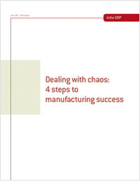 Dealing with Chaos: 4 Steps to Manufacturing Success