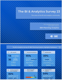 The BI & Analytics Survey 23